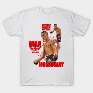 Max Holloway ufc artwork by shunsukevisuals T-Shirt